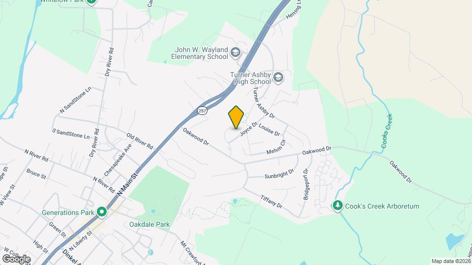 125 Joyce Dr Map and Location Details