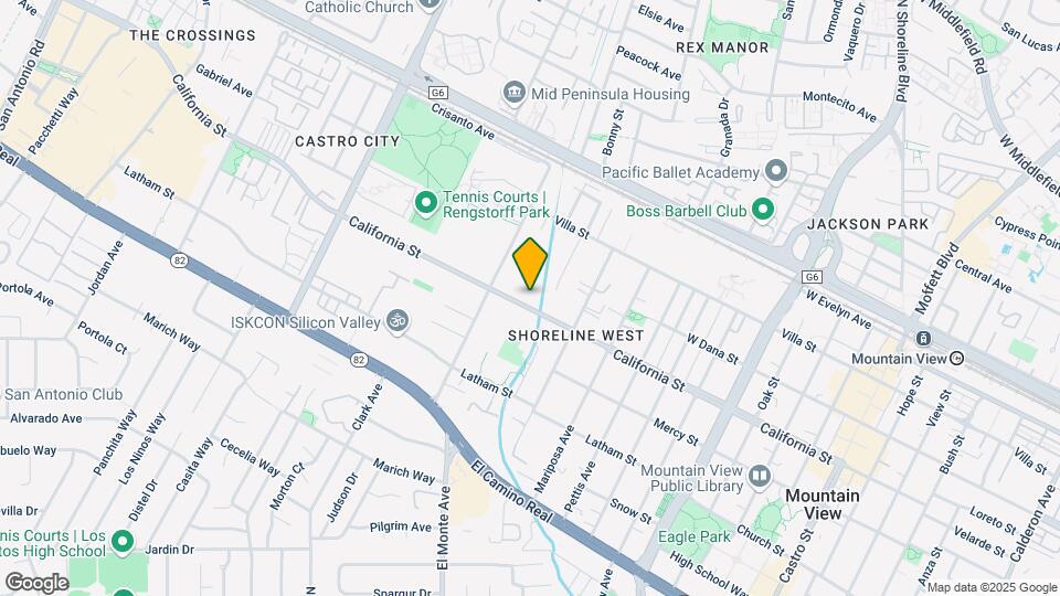 1824 California St Map and Location Details
