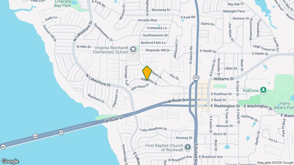 223 Alta Vista Dr Map and Location Details