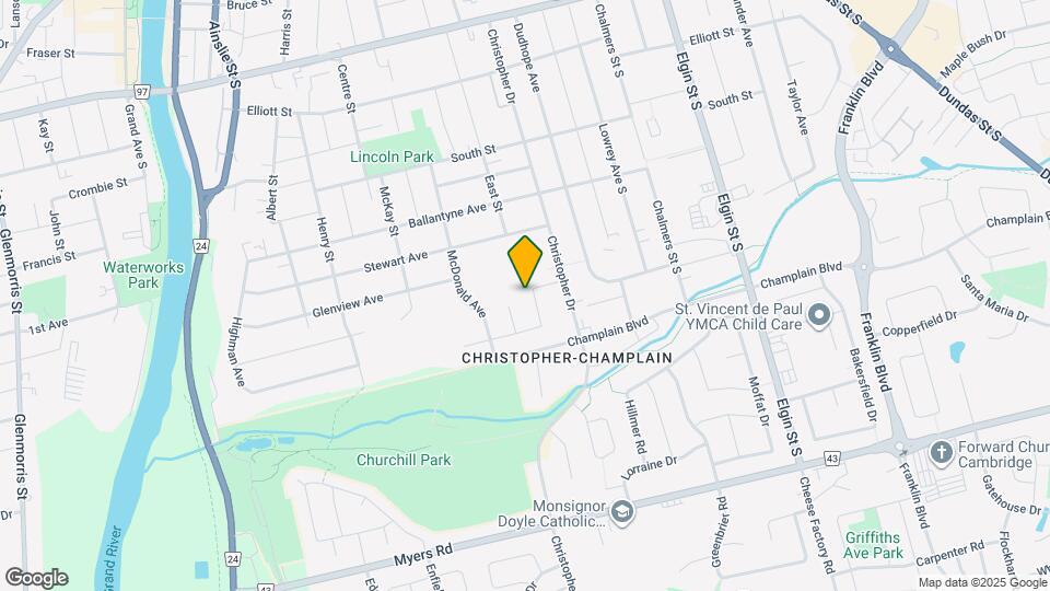 12 Foster Cres Map and Location Details