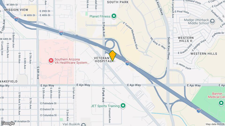 Ocotillo Apartments Map and Location Details