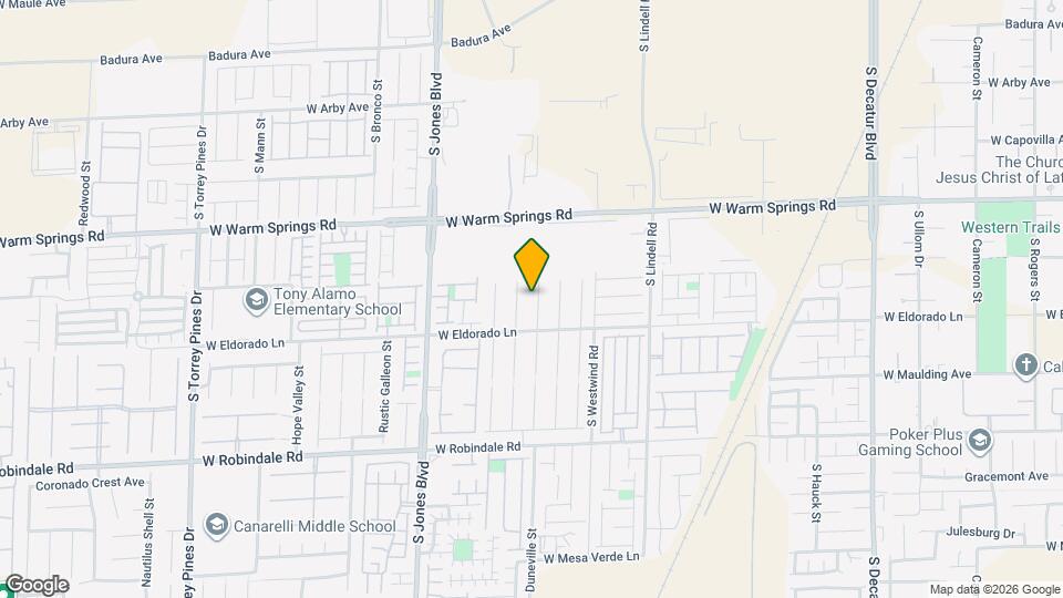 7443 Treasure Chest St Map and Location Details