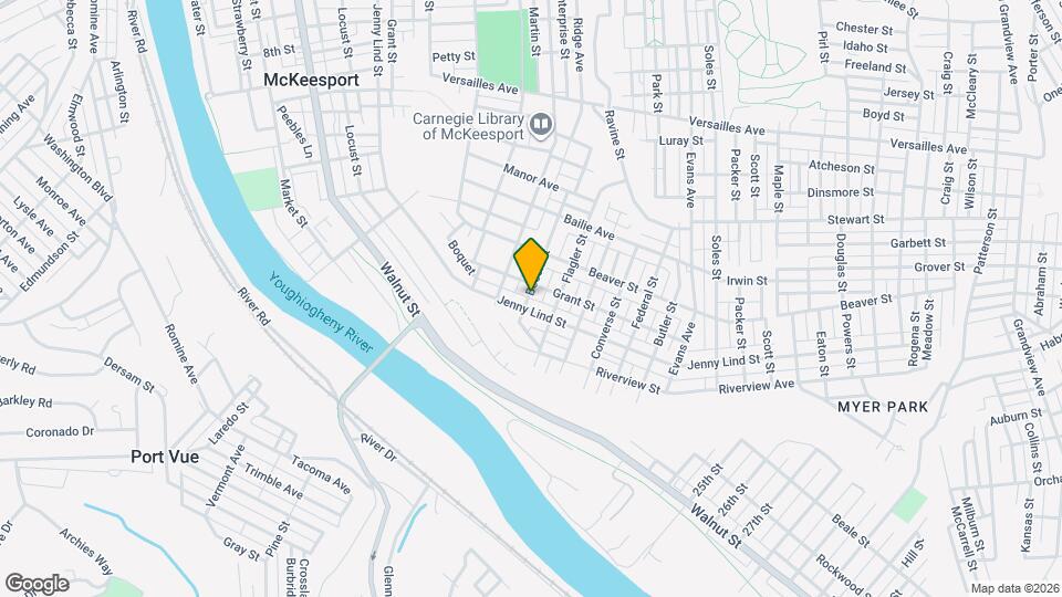 1837 Beech St Map and Location Details