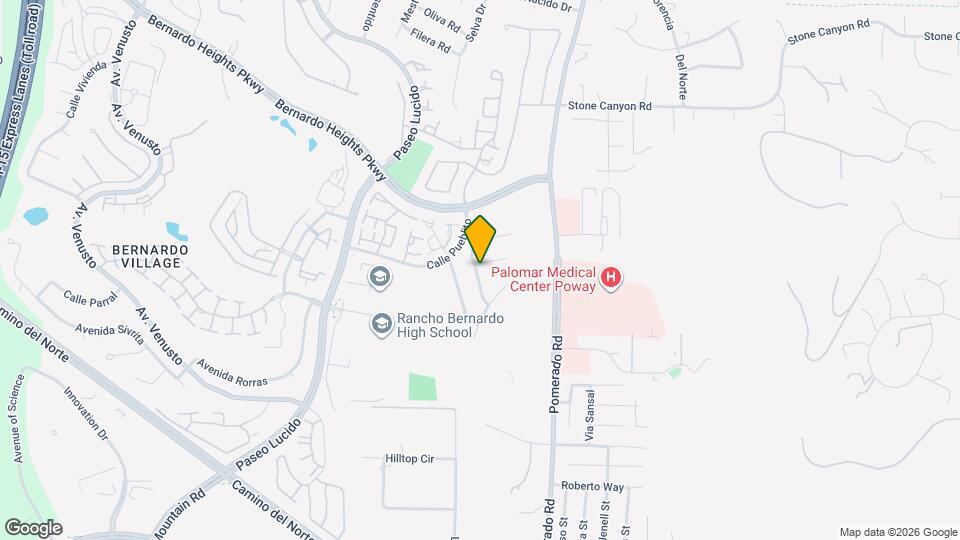 12615 Via Galacia Map and Location Details