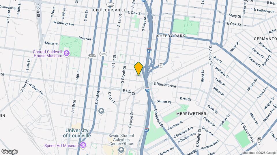 1435 S Floyd St Map and Location Details