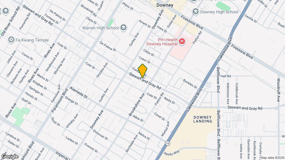 8418 Stewart and Gray Rd Mapa y Detalles de la Ubicación