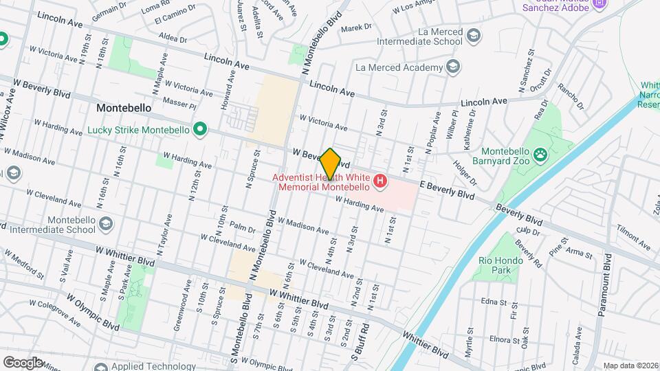 410 N 5th St Mapa y Detalles de la Ubicación