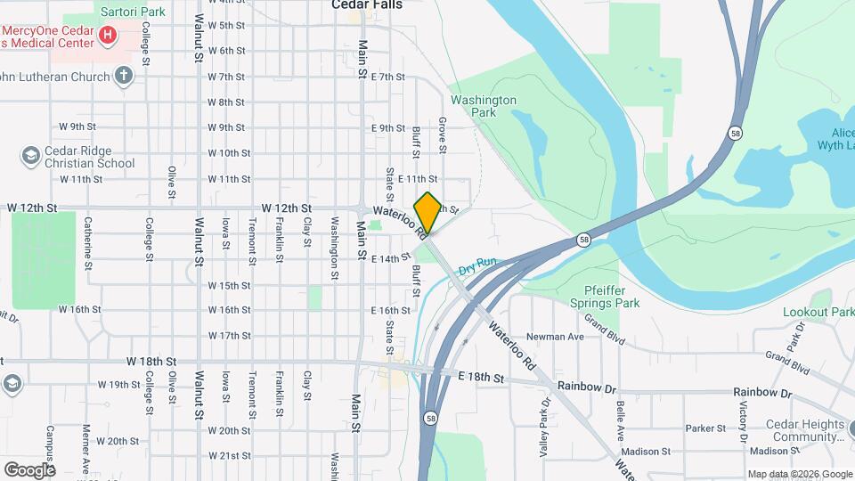 912 Waterloo Rd Map and Location Details