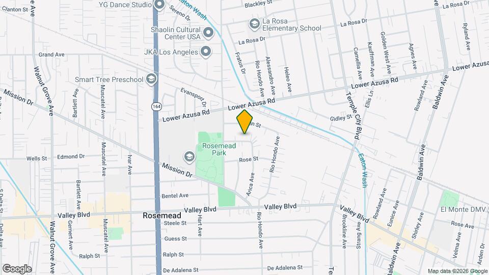 9251 Rio Dell St Map and Location Details