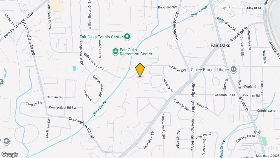 1215 Oakplace Dr SW Map and Location Details