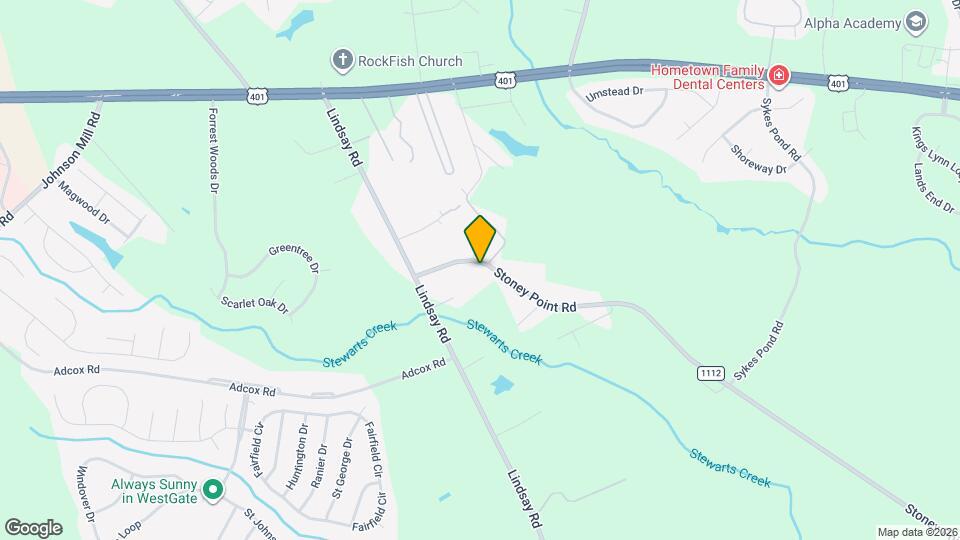 282 Stoney Point Rd Mapa y Detalles de la Ubicación
