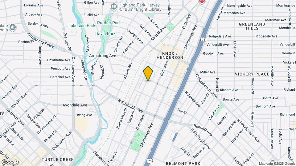 4338 Travis St Map and Location Details