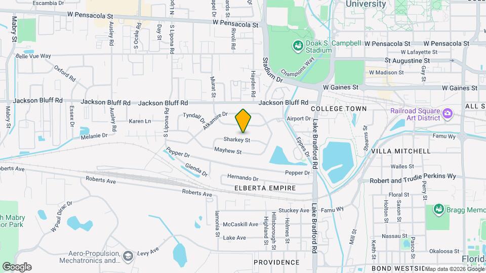 1638 Sharkey St Map and Location Details