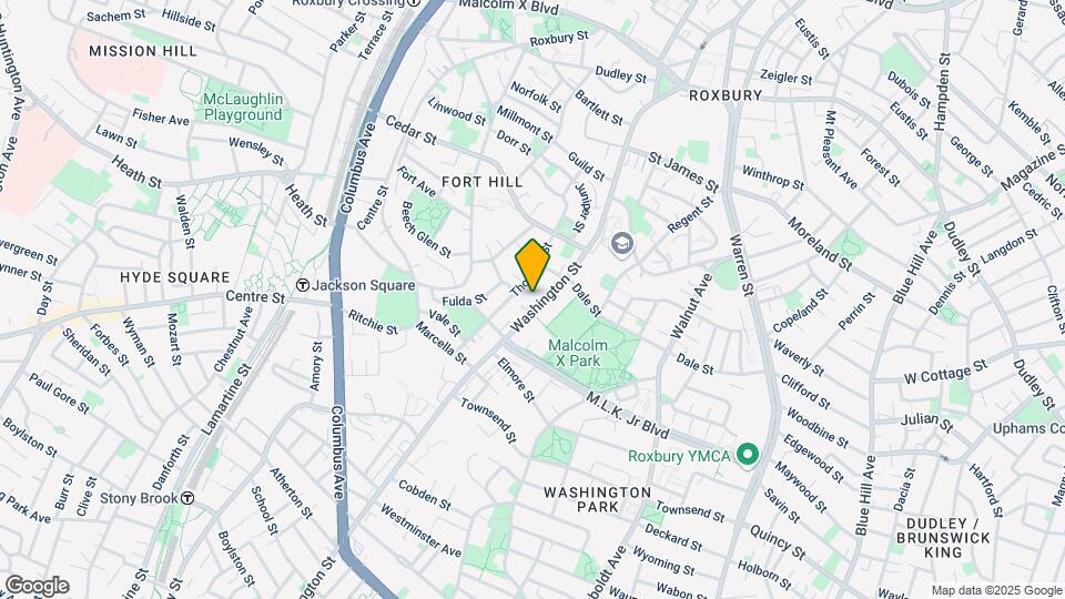 2761 Washington St Map and Location Details