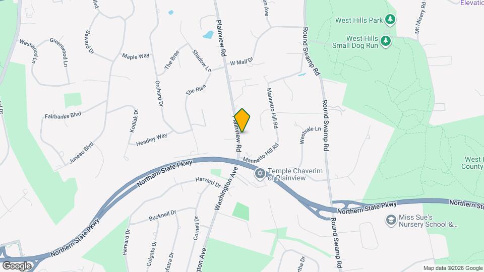 240 Plainview Rd Map and Location Details