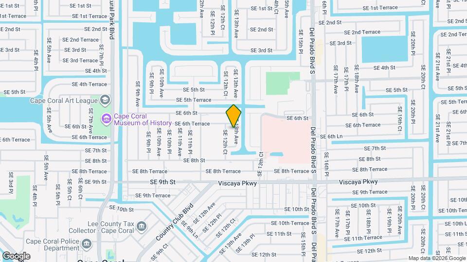 626 SE 13th Ave Map and Location Details