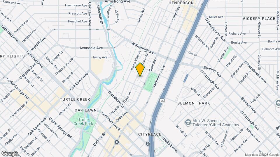 4022 Travis St Map and Location Details