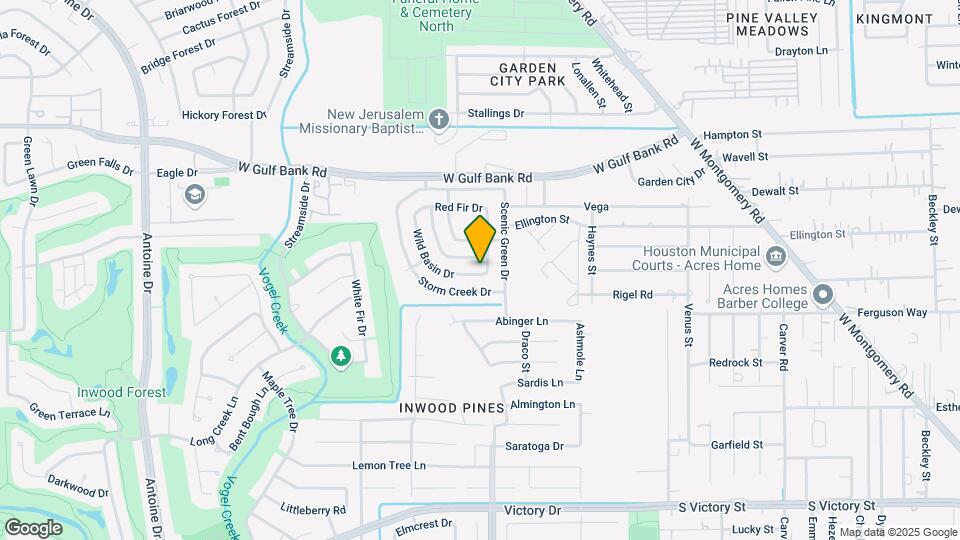 8510 Wild Basin Dr Map and Location Details