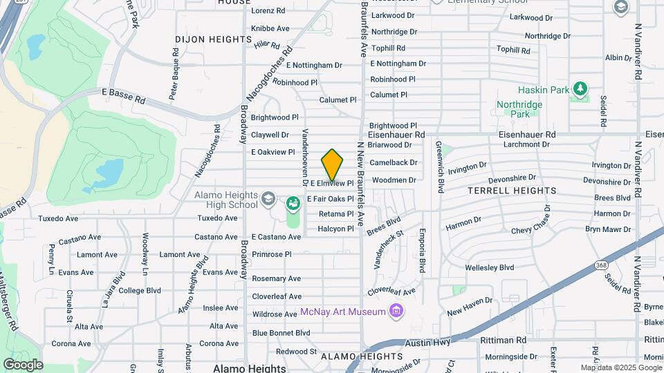 242 E Elmview Pl Map and Location Details