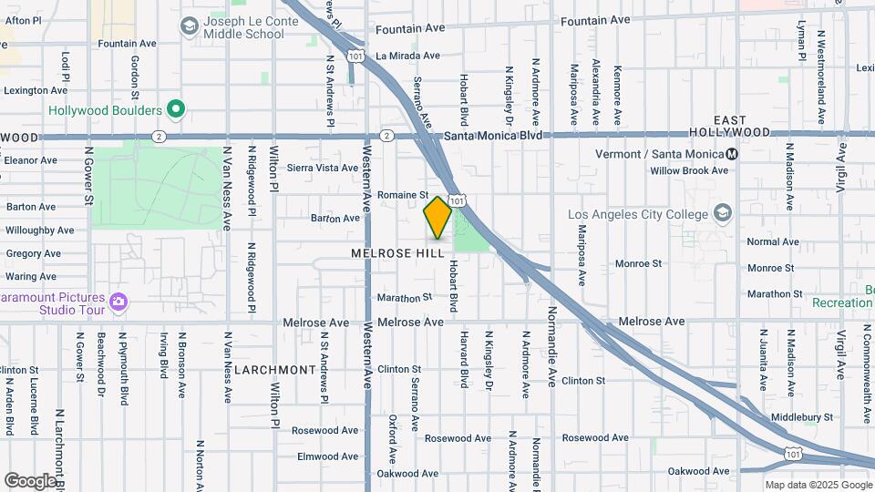 5029 Lemon Grove Ave Map and Location Details