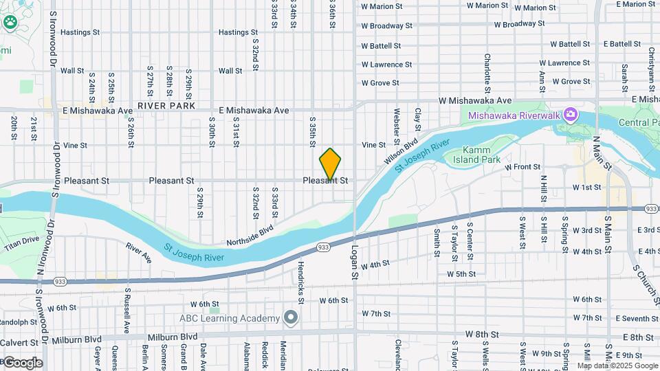 3524 Pleasant St Map and Location Details