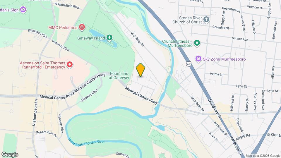 1308 Searcy St Map and Location Details