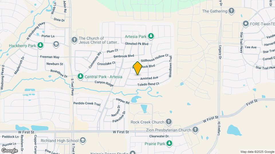 16333 Amistad Ave Map and Location Details