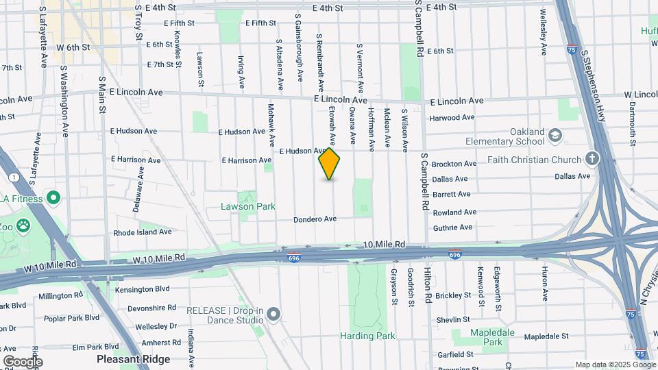 1230 Etowah Ave Map and Location Details