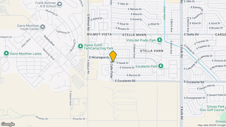 3551 S Calle Polar Map and Location Details