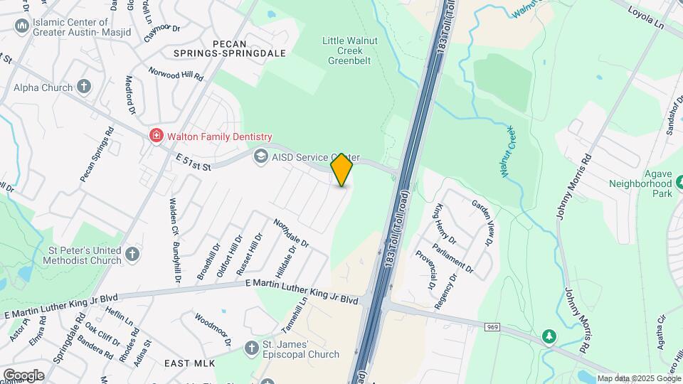 5340 Krueger Ln Map and Location Details