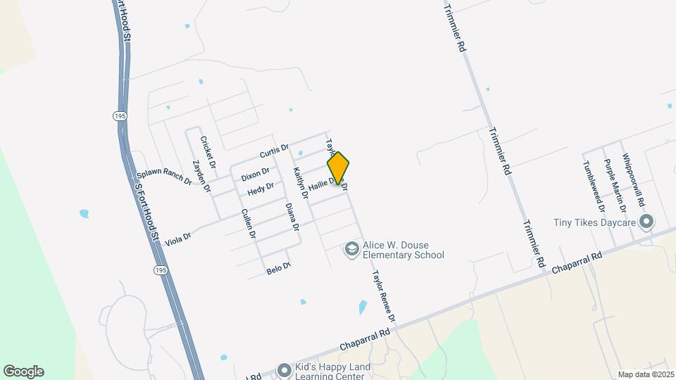 709 Cosper Creek Dr Map and Location Details