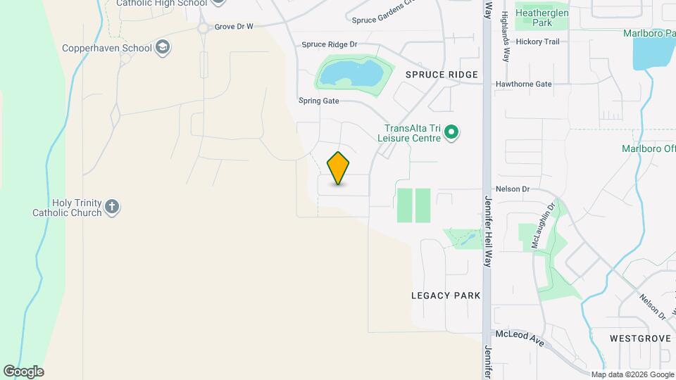 110 Springwood Way Map and Location Details