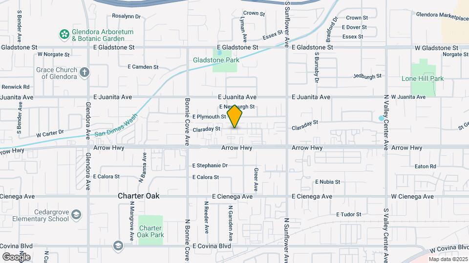 660 Claraday Map and Location Details