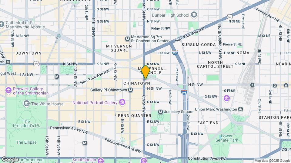512 I St NW Map and Location Details