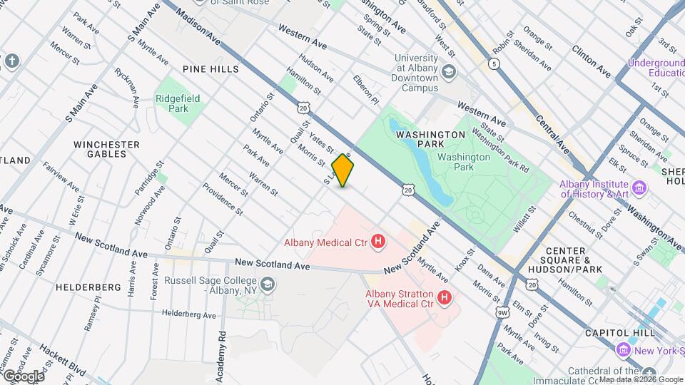 493 Myrtle Ave, Unit Apt Map and Location Details