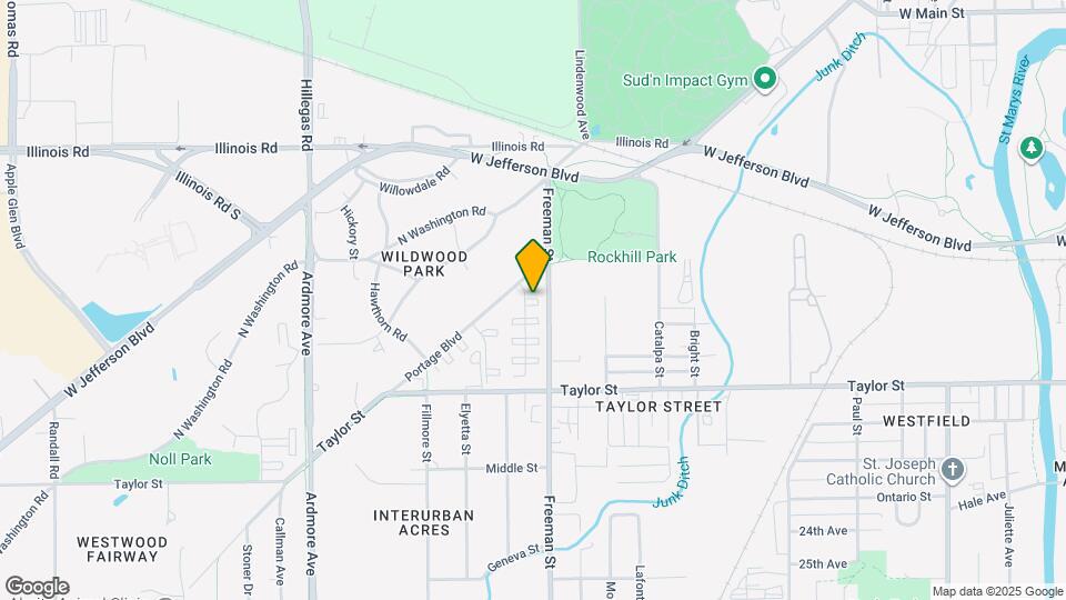 3101 Portage Blvd Map and Location Details