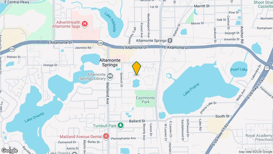 808 Agnes Dr, Unit 401 Map and Location Details