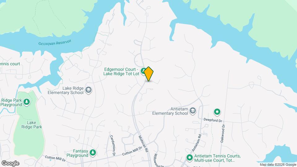 11295 Edgemoor Ct Map and Location Details