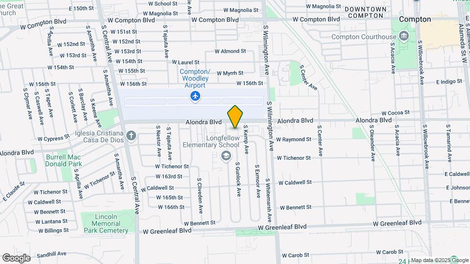 900 S Dwight Ave Map and Location Details
