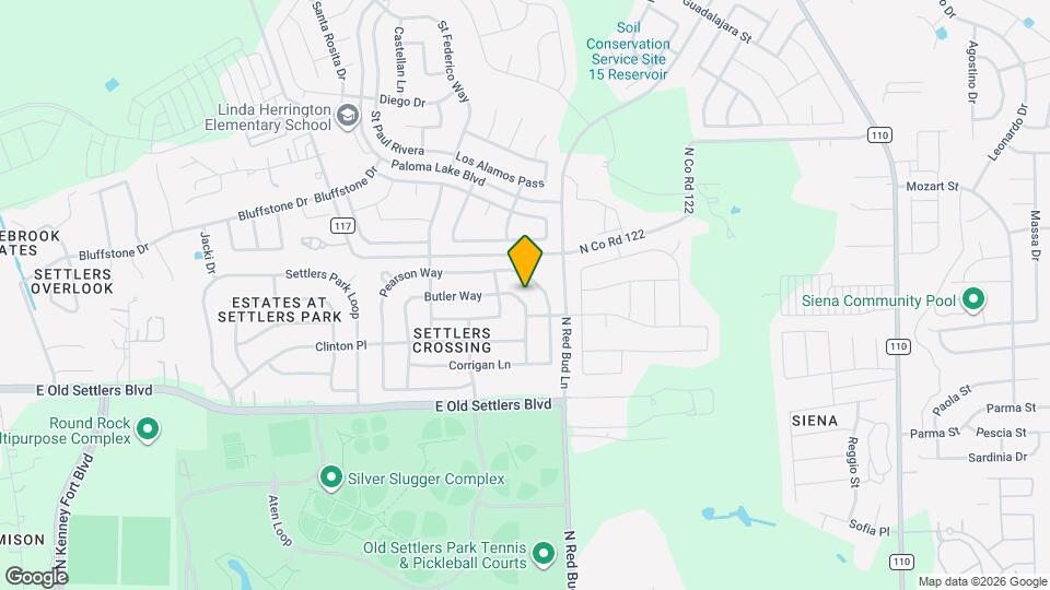 2520 Butler Way Map and Location Details