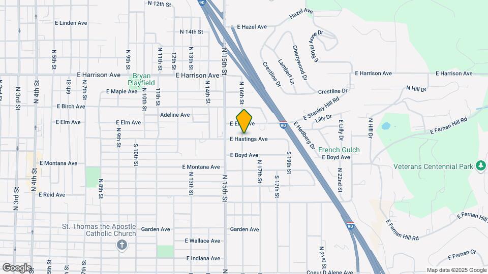1639 E Hastings Ave-Unit -1639 Map and Location Details