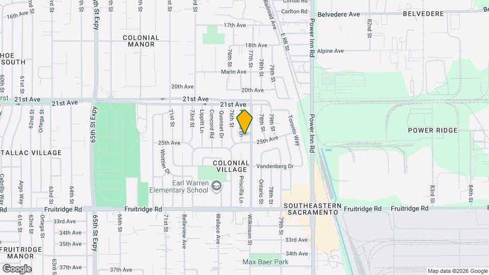 5021 Priscilla Ln Map and Location Details