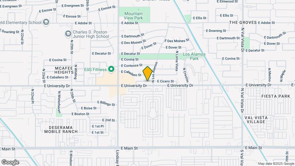 2961-3011 E Cicero St Mapa y Detalles de la Ubicación