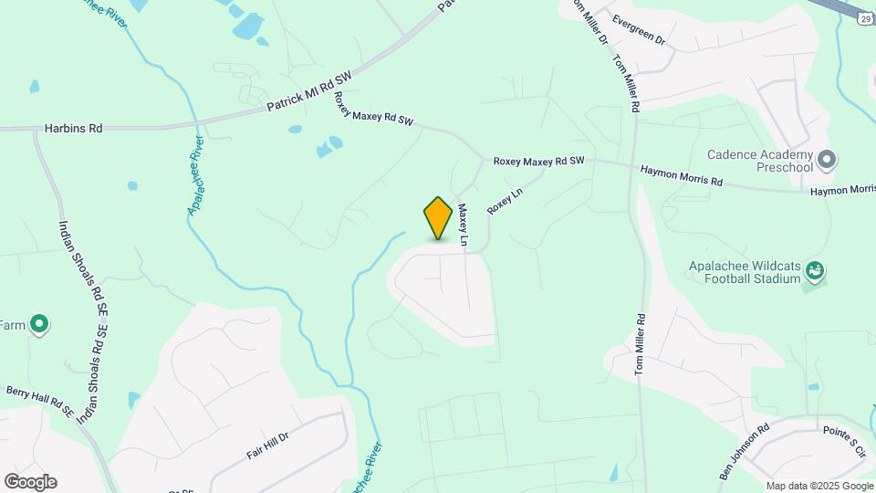 1921 Roxey Ln Map and Location Details