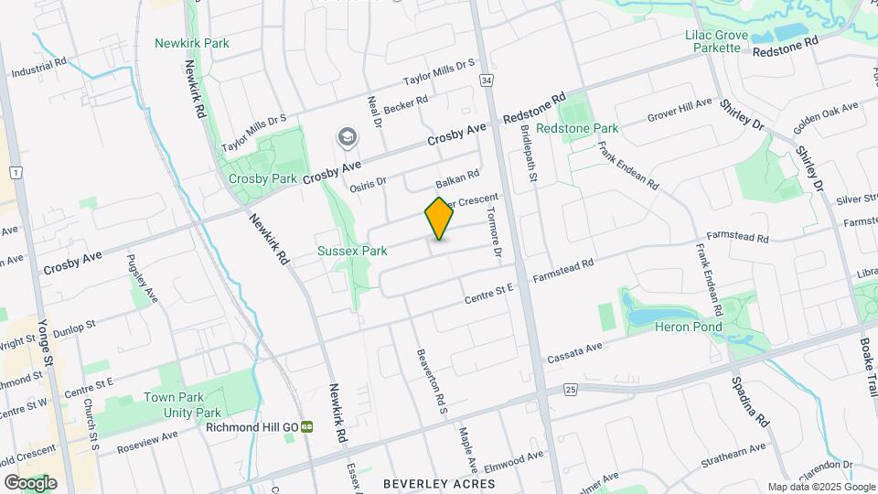 25 Rockport Crescent Map and Location Details