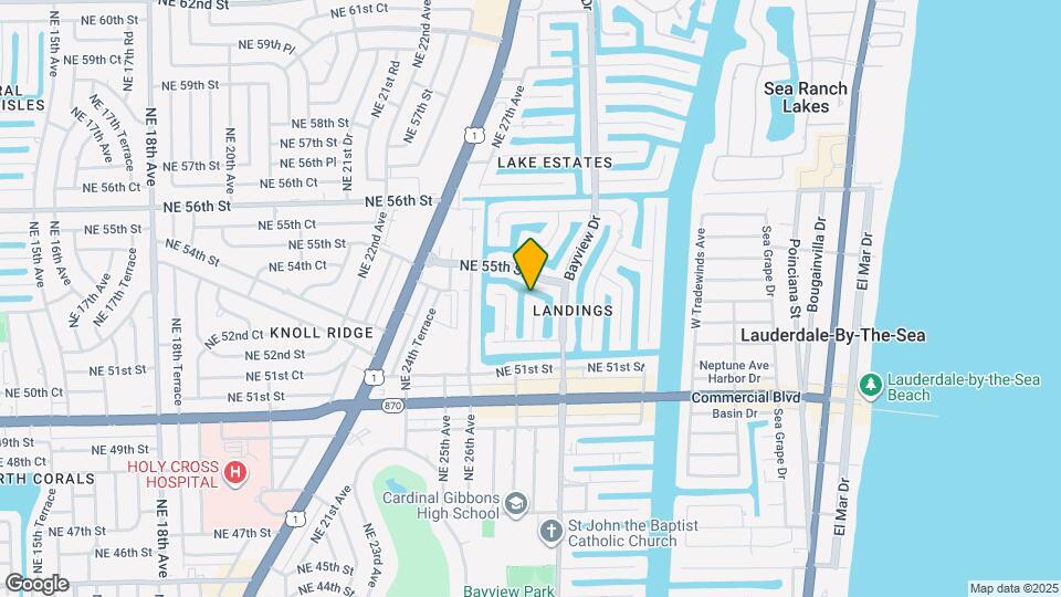 5251 NE 29th Ave Map and Location Details