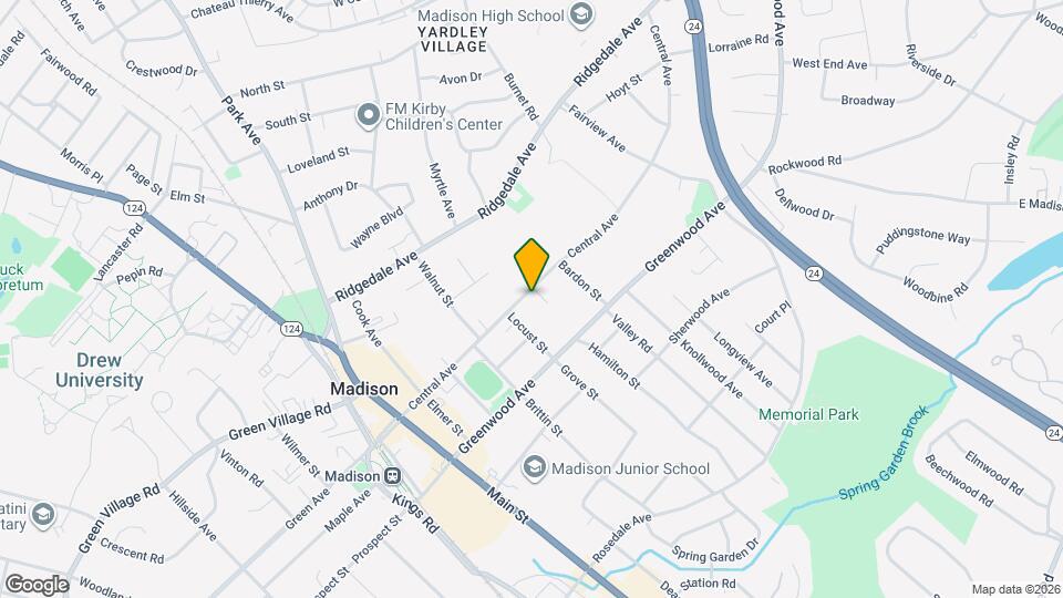 91 Central Ave Map and Location Details