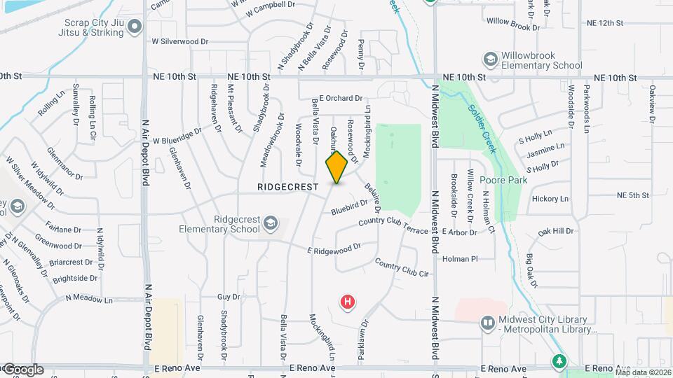 3306 Mockingbird Ln Mapa y Detalles de la Ubicación