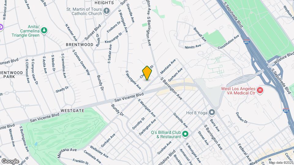 11755 Montana Ave Map and Location Details