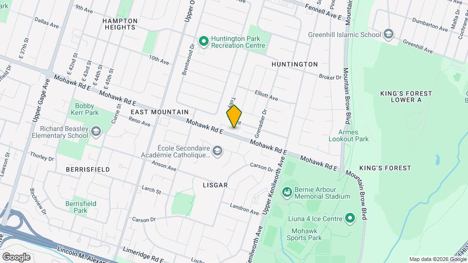 987 E Mohawk Rd Map and Location Details